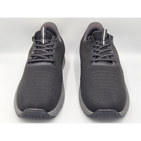 Orthofeet Yari Men’s Walking Shoes Black Grey Size 9 D Diabetic Comfort Sneakers main image 4